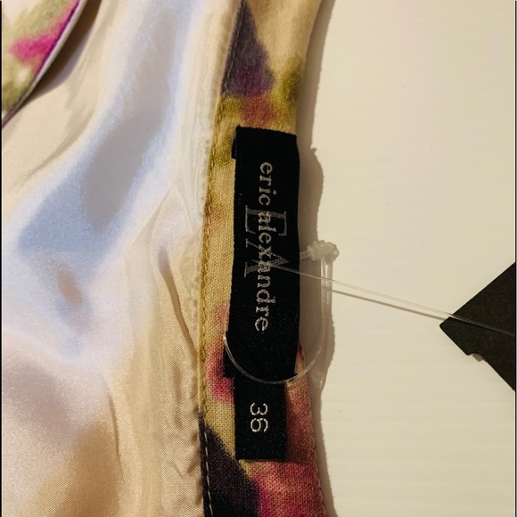 Eric Alexandre flowery dress size 36 - Picture 2 of 8